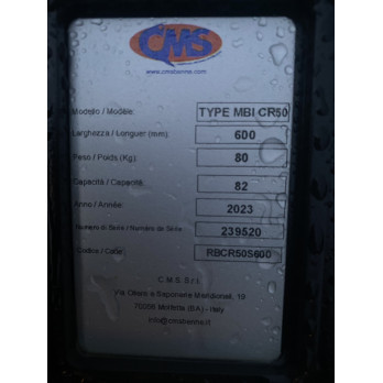 Godet 600mm CR50 NEUF