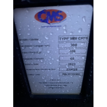 Godet 300mm CR70 NEUF