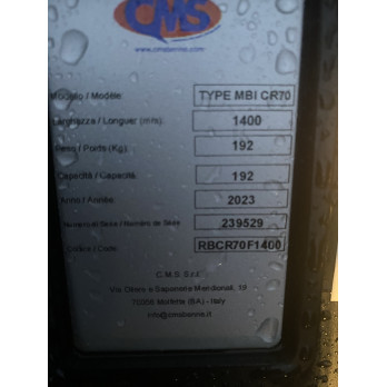 Godet Curage 1400mm CR70