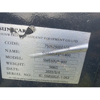 Mini pelle SUNWARD SWE60UF