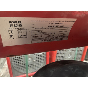 Groupe électrogène SDMO Perform 3000 2018