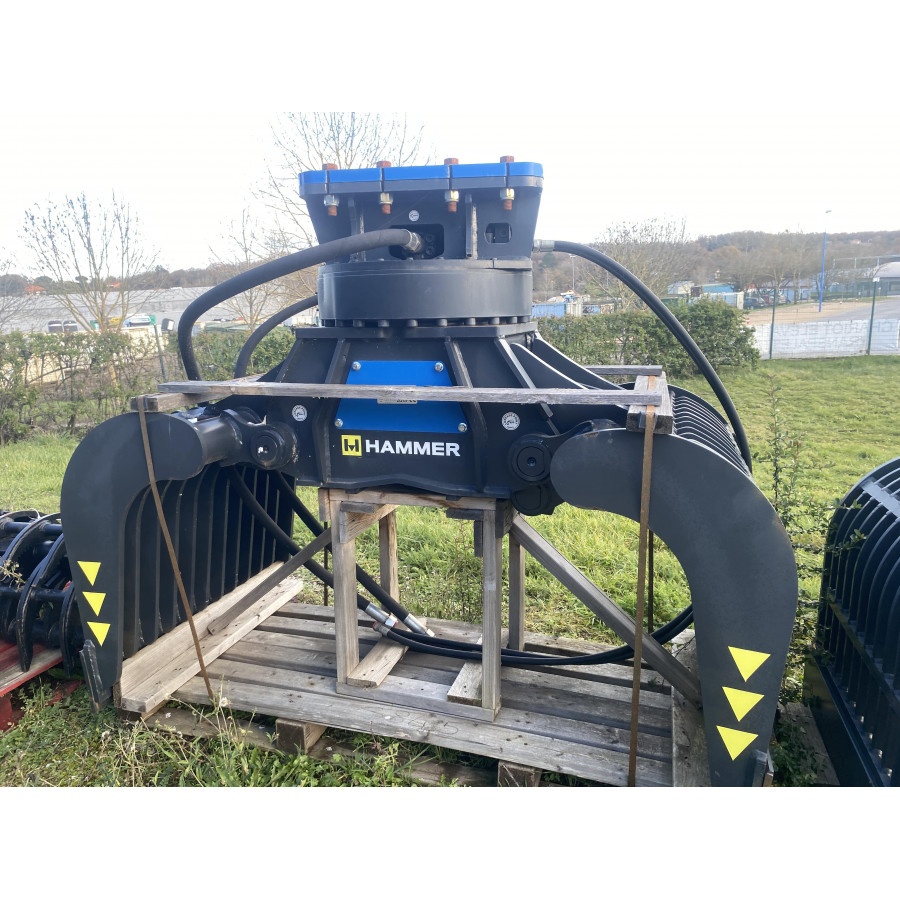 Pince de DEMOLITION rotative 360° pour pelle de 17-30T GR150D