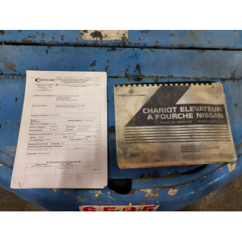 Chariot élévateur ELEC 2.5T Triplex 5,5M NISSAN QO2L25