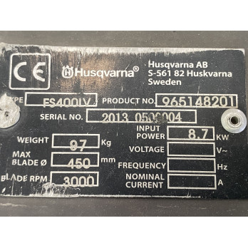 SCIE A SOL HUSQVARNA FS400LC - 450 mm