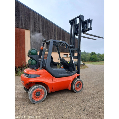 Chariot élévateur mat vertical Fenwick Linde H35T 3.5T