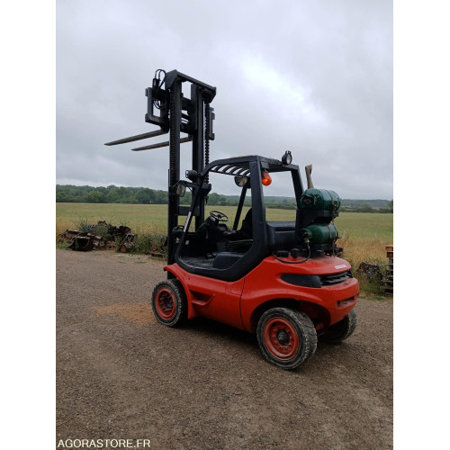 Chariot élévateur mat vertical Fenwick Linde H35T 3.5T