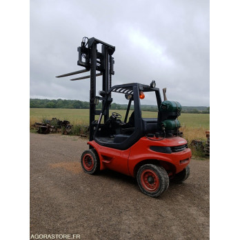 Chariot élévateur mat vertical Fenwick Linde H35T 3.5T