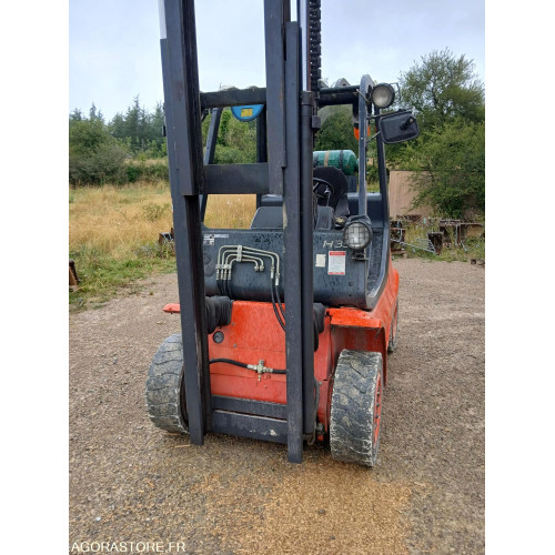 Chariot élévateur mat vertical Fenwick Linde H35T 3.5T