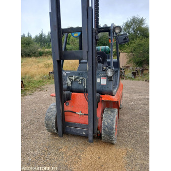 Chariot élévateur mat vertical Fenwick Linde H35T 3.5T