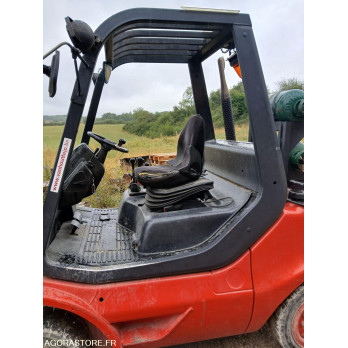 Chariot élévateur mat vertical Fenwick Linde H35T 3.5T