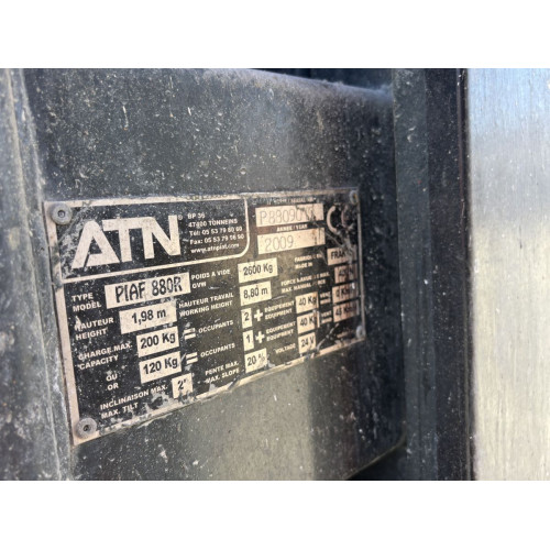 Nacelle électrique Toucan Piaf ATN 880R