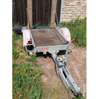 Remorque porte rouleau Hubiere