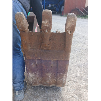 Godet 350mm 350mm axe 45mm 45 mm 50mm 50 mm