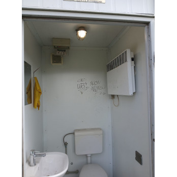 Sanitaires WC, lavabo mobile