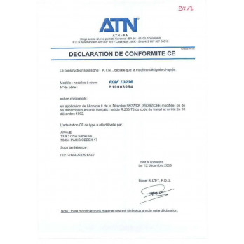 Nacelle électrique ATN piaf 1000R P10008054