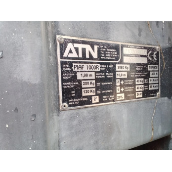 Nacelle électrique ATN piaf 1000R