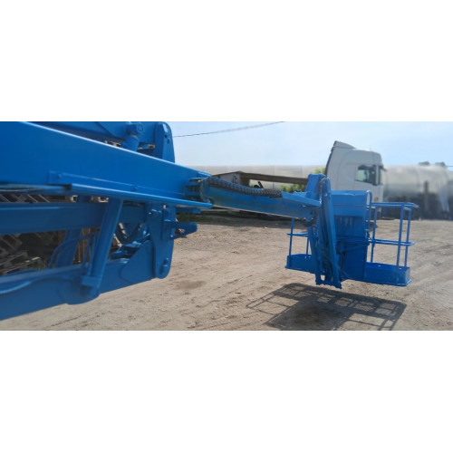 Bras articulé de la Genie Z-45/25 RT déployé à sa hauteur maximale de travail de 15,97 mètres