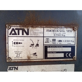 ATN Zebra 12 - Nacelle Articulée Diesel | France Compact