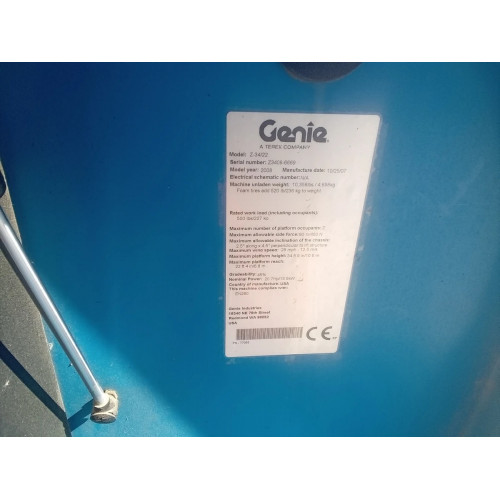 Genie Z-34/22 - Nacelle Articulée Diesel 2007 | France Compact