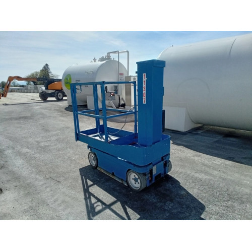 Skyjack SJ12 - Nacelle Mât Vertical Électrique 2014 | France Compact