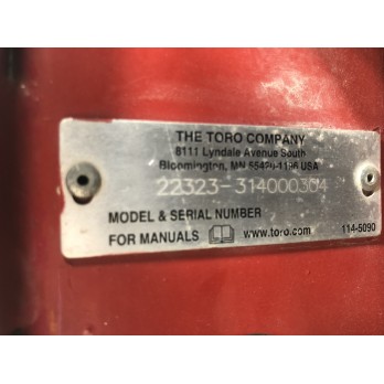 PORTE OUTILS TORO DINGO TX525