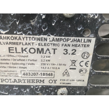 Chauffage d'atelier REMKO ELKOMAT 3.2 kW